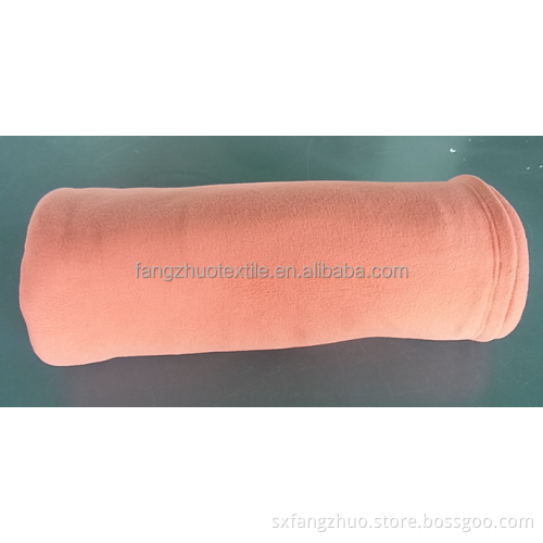 shaoxing fangzhuo factory directly cheap plain style polar fleece blanket